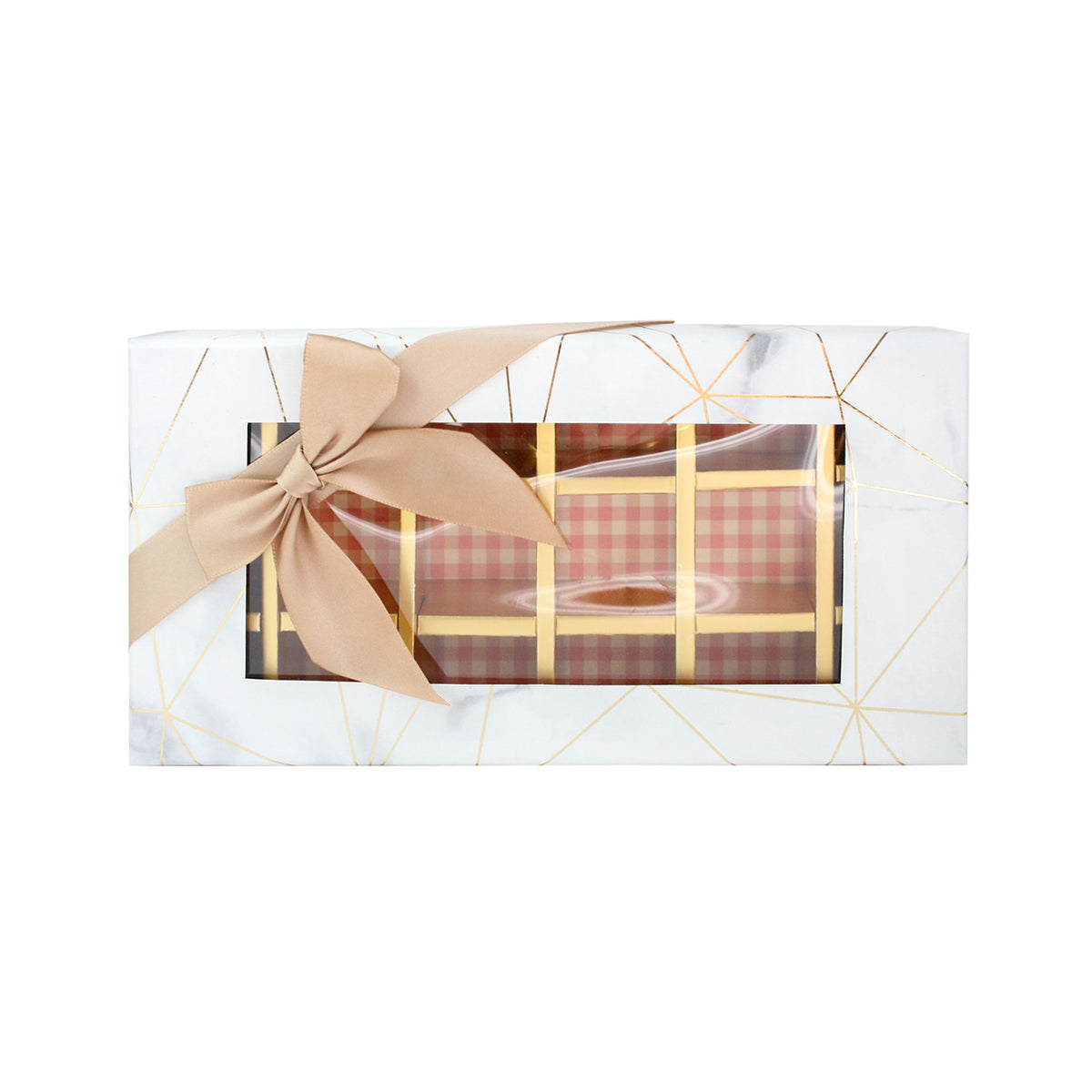 Black Cream Satin Ribbon Gift Box – EMARTBUY